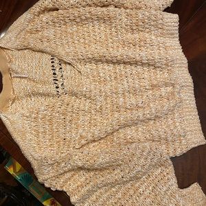 Beautiful off -the -shoulder boho sweater. Never worn!  You’ll love it!